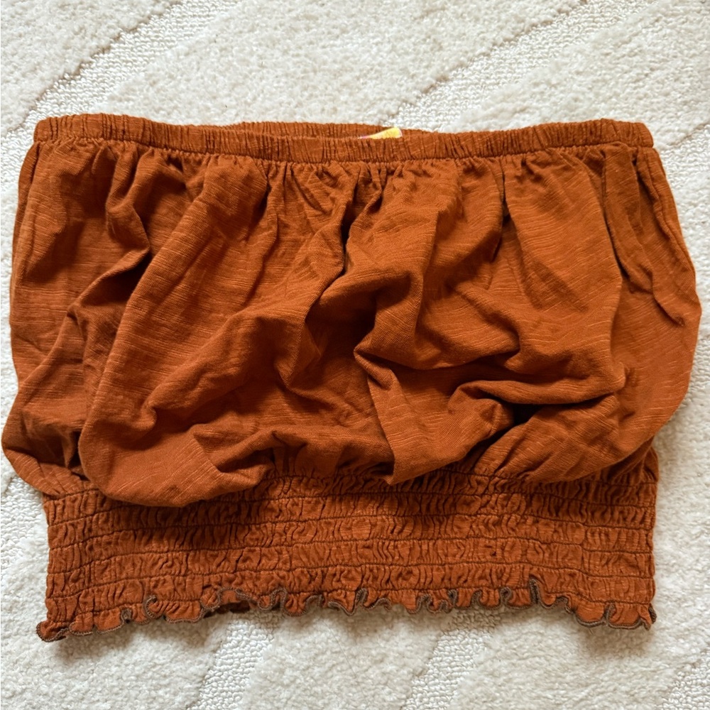 Urban Outfitters Rust Orange Tube Top